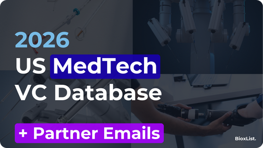 2026 US MedTech VC Database