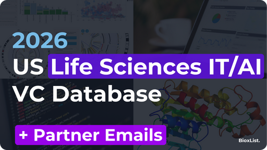 2026 US Life Sciences IT/AI VC Database