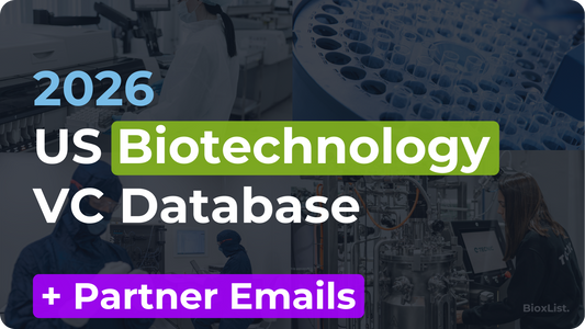 2026 US Biotechnology VC Database