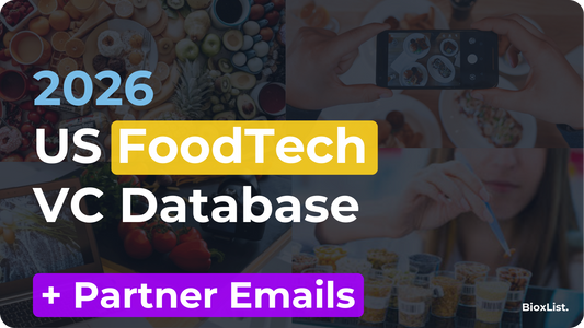 2026 US FoodTech VC Database